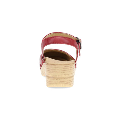Margreta | Burnished Nubuck | Red