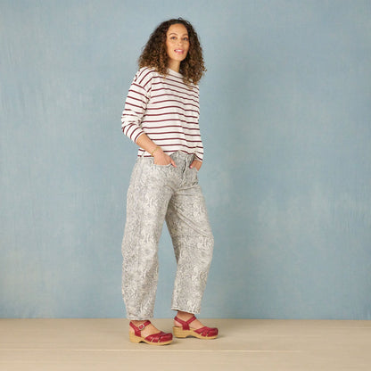 Margreta | Burnished Nubuck | Red