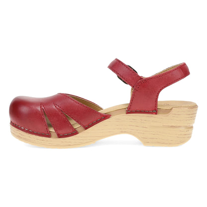 Margreta | Burnished Nubuck | Red