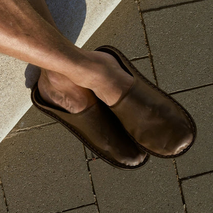 Roma | Leather | Cocoa Brown