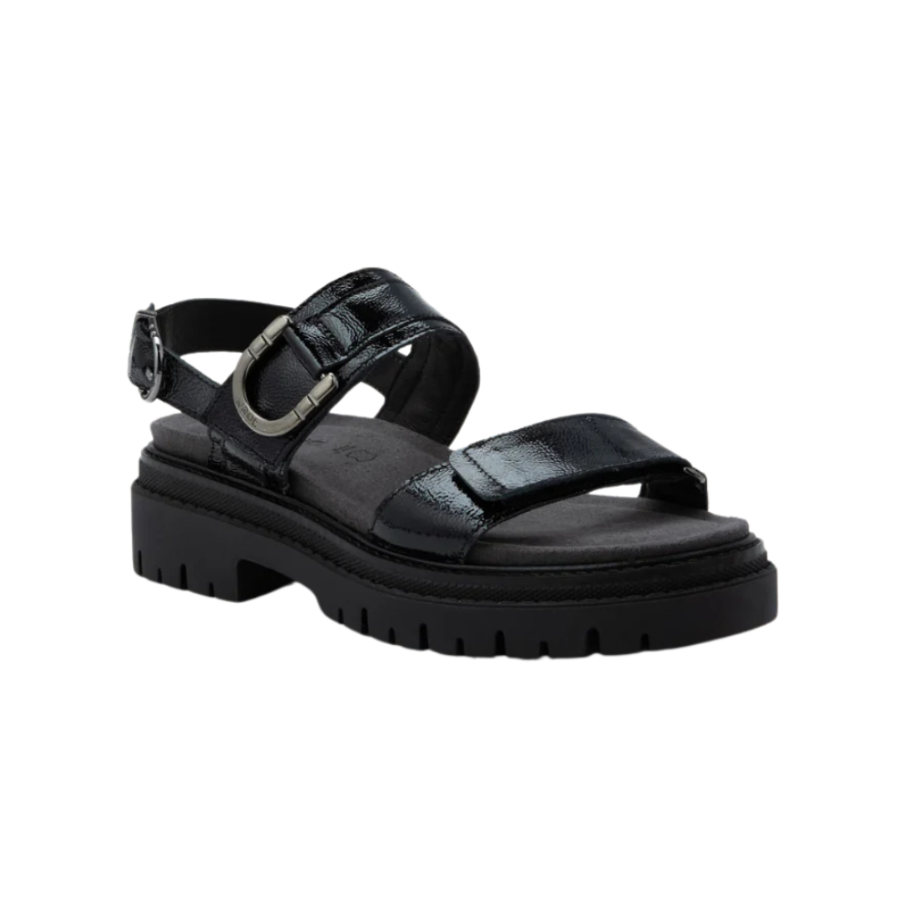 Trinity | Patent | Black Crinkle