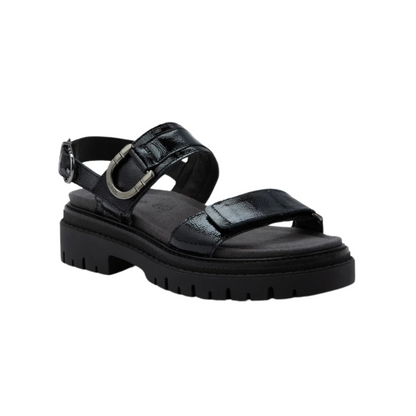 Trinity | Patent | Black Crinkle