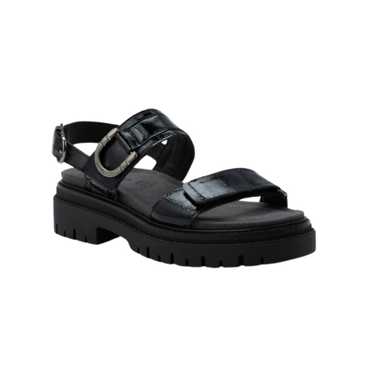 Trinity | Patent | Black Crinkle