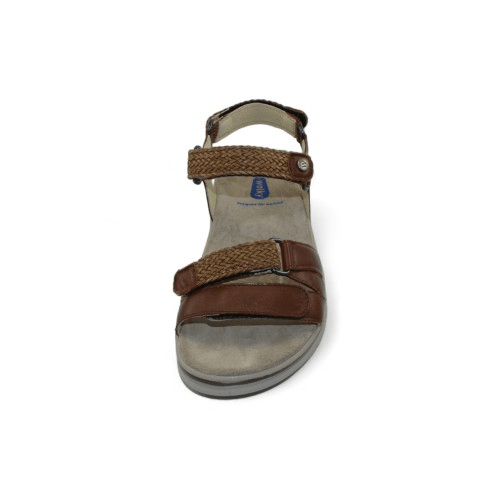 Acula | Leather | Cognac - Sandals - Wolky