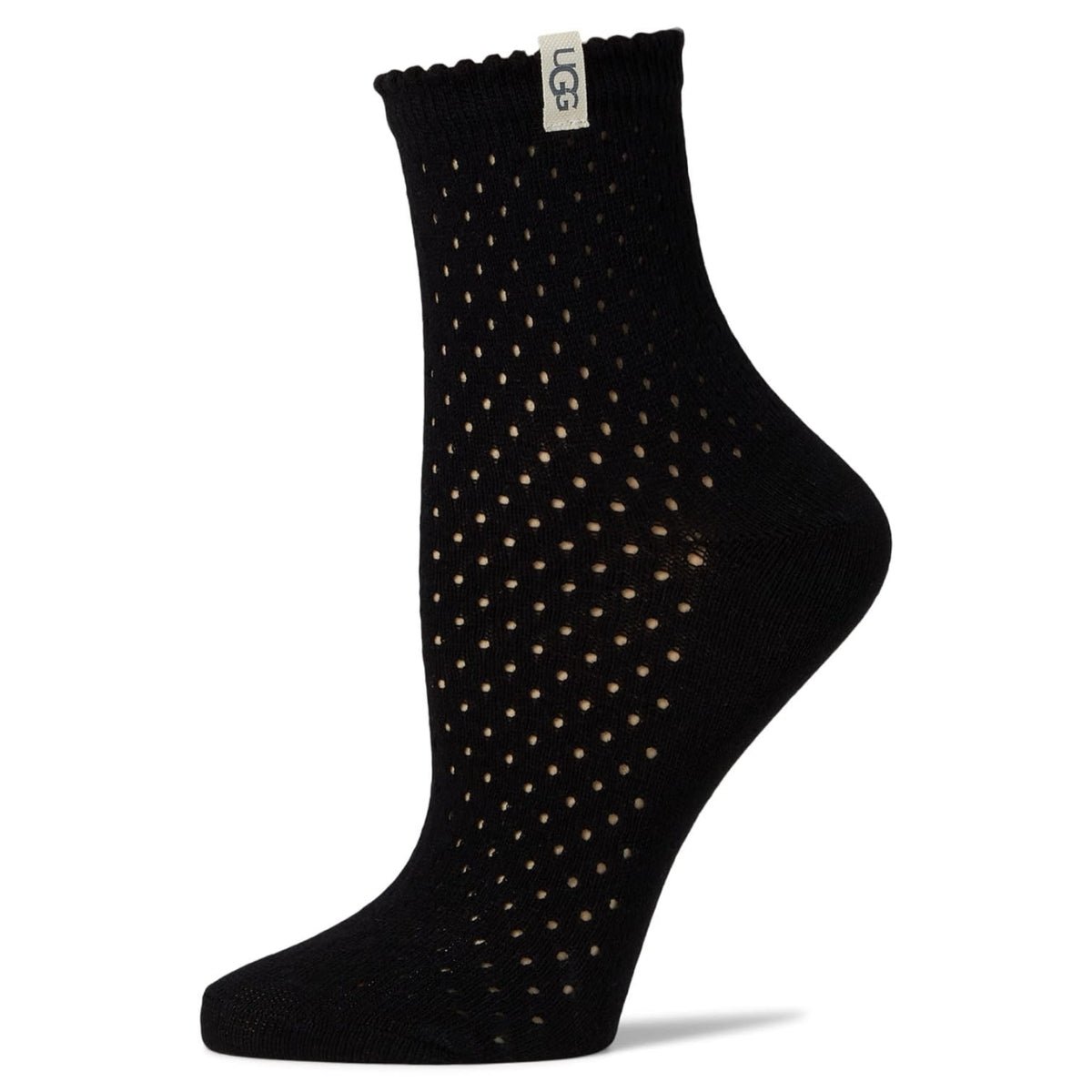 Adabella Quarter Sock | Women | Black - socks - UGG