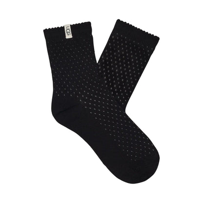 Adabella Quarter Sock | Women | Black - socks - UGG