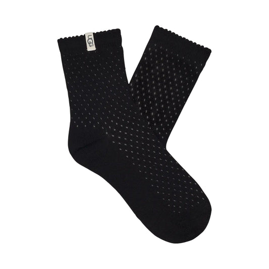 Adabella Quarter Sock | Women | Black - socks - UGG