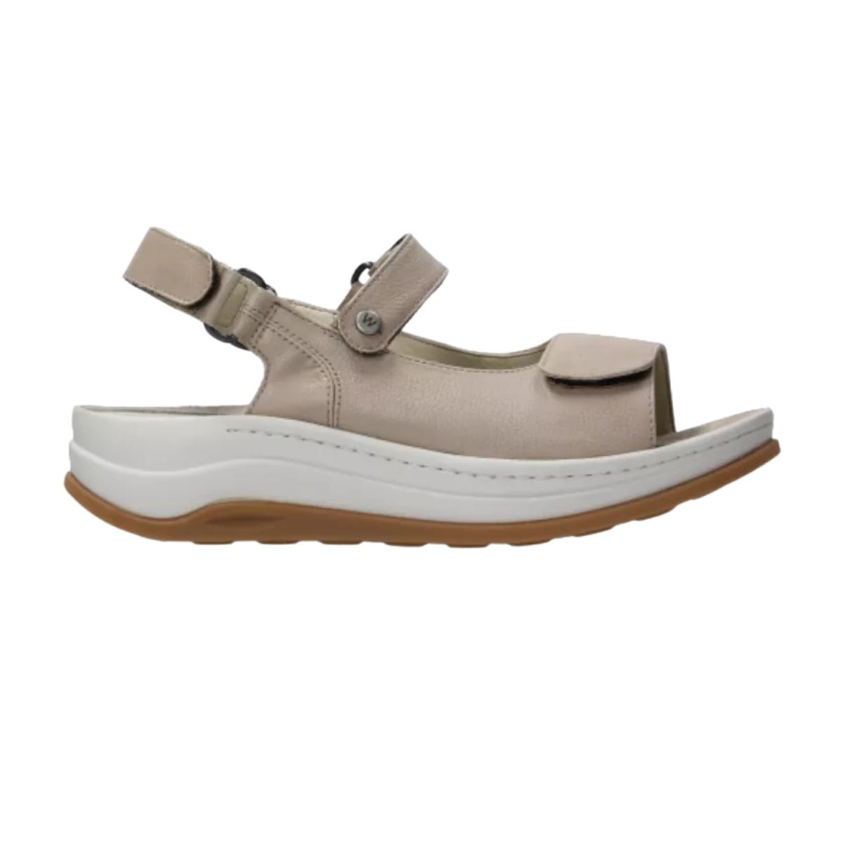 Adura | Vegan | Biocare | Beige - sandals - Wolky