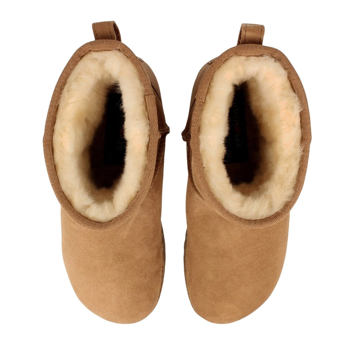 Aino Shearling Boot | Suede/Sheepskin | Chestnut - Boot - Haflinger