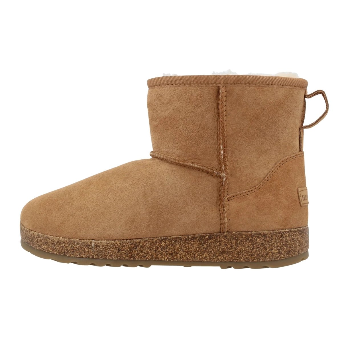 Aino Shearling Boot | Suede/Sheepskin | Chestnut - Boot - Haflinger