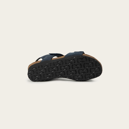 Aisha | Nubuck | Navy Velvet/Soft Ink - Sandals - Naot