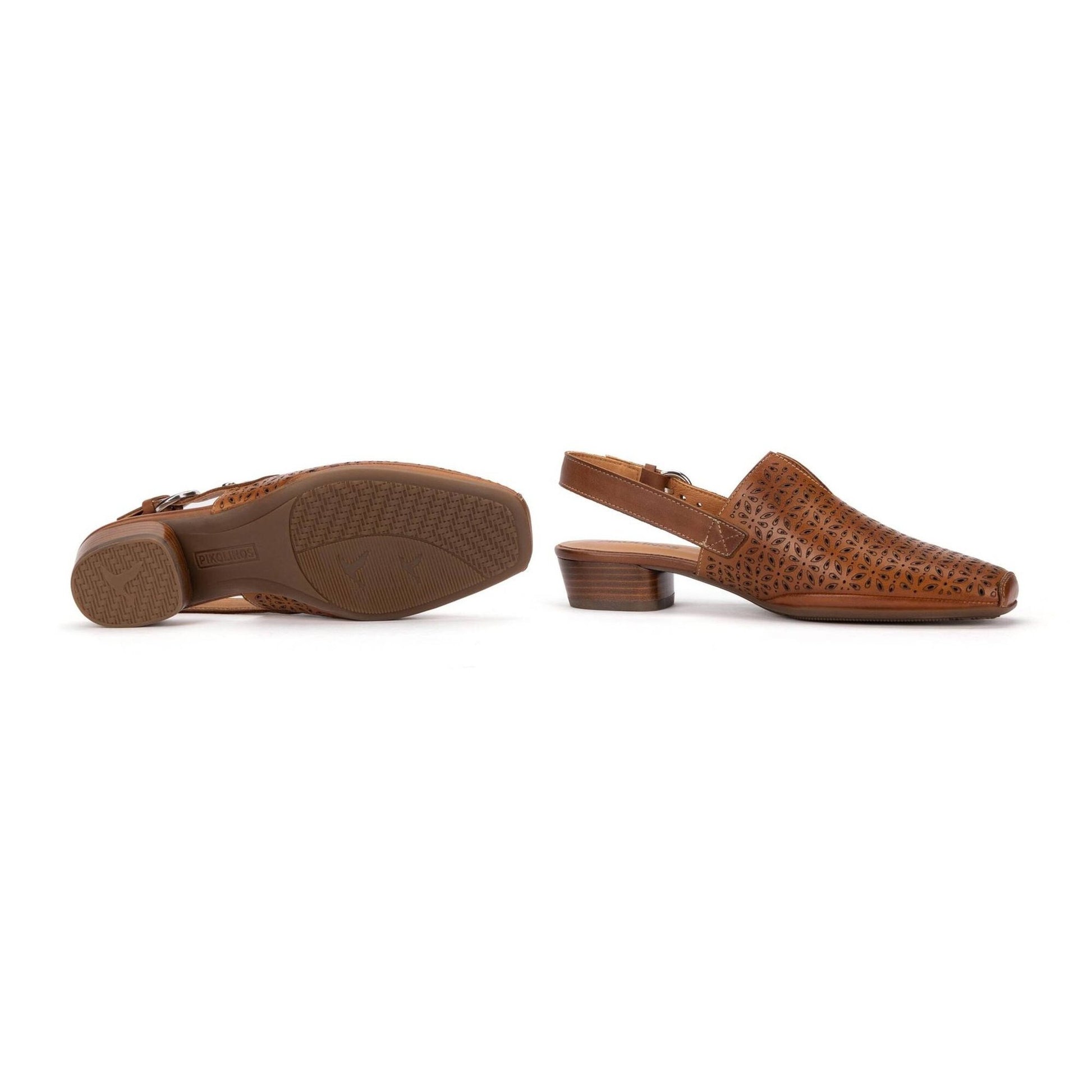 Alameda | Leather | Brandy - shoe - Pikolinos