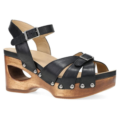 Alanna | Calf | Black - Sandals - Dansko