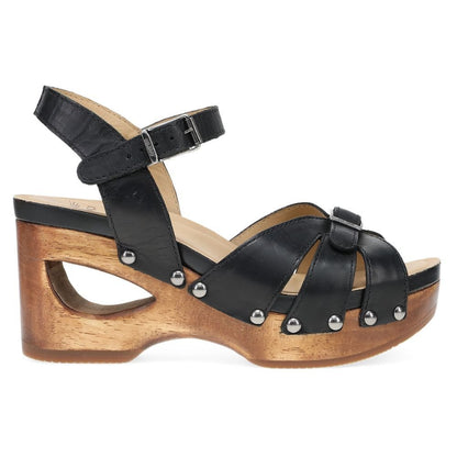 Alanna | Calf | Black - Sandals - Dansko