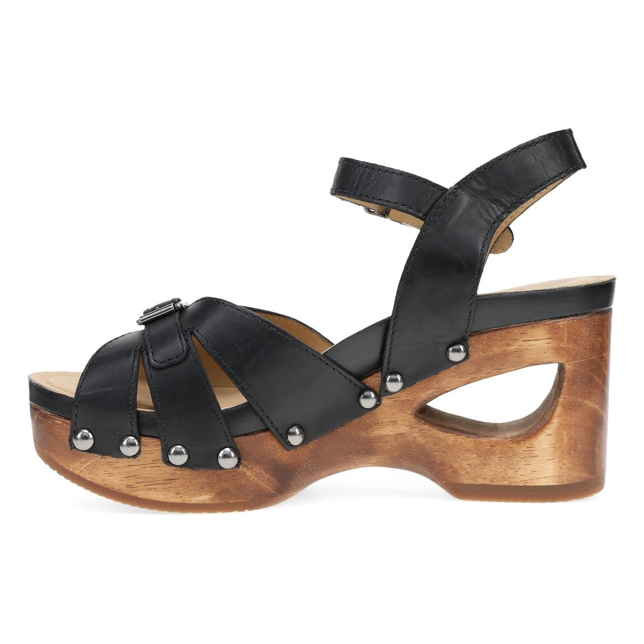 Alanna | Calf | Black - sandals - Dansko