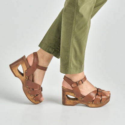 Alanna | Calf | Tan - sandals - Dansko