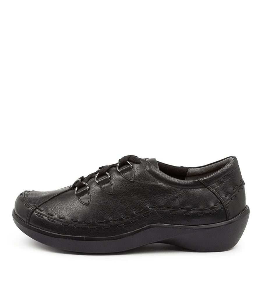 Allsorts | Wide | Leather | Black - Shoe - Ziera