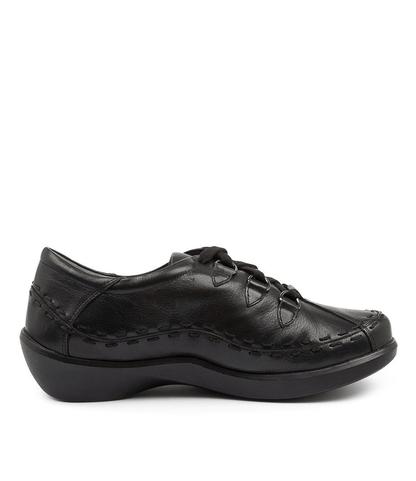 Allsorts | Wide | Leather | Black - Shoe - Ziera