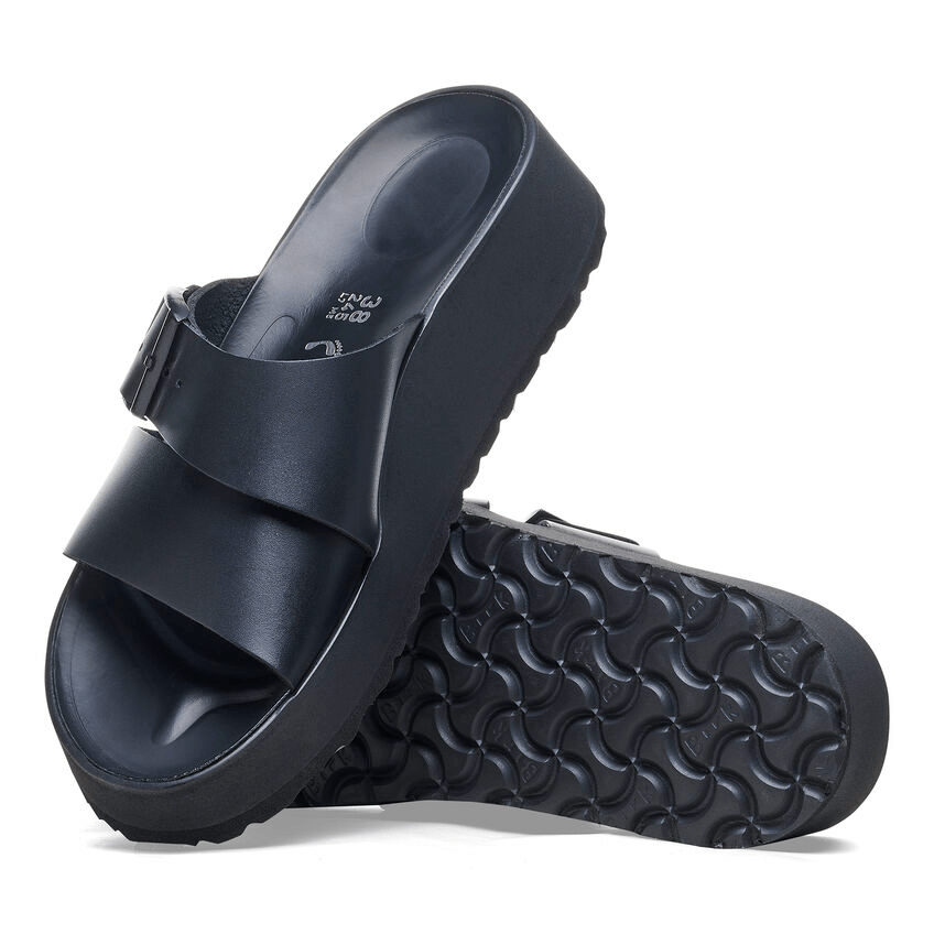 Almina Leather Black Birkenstock Midtown