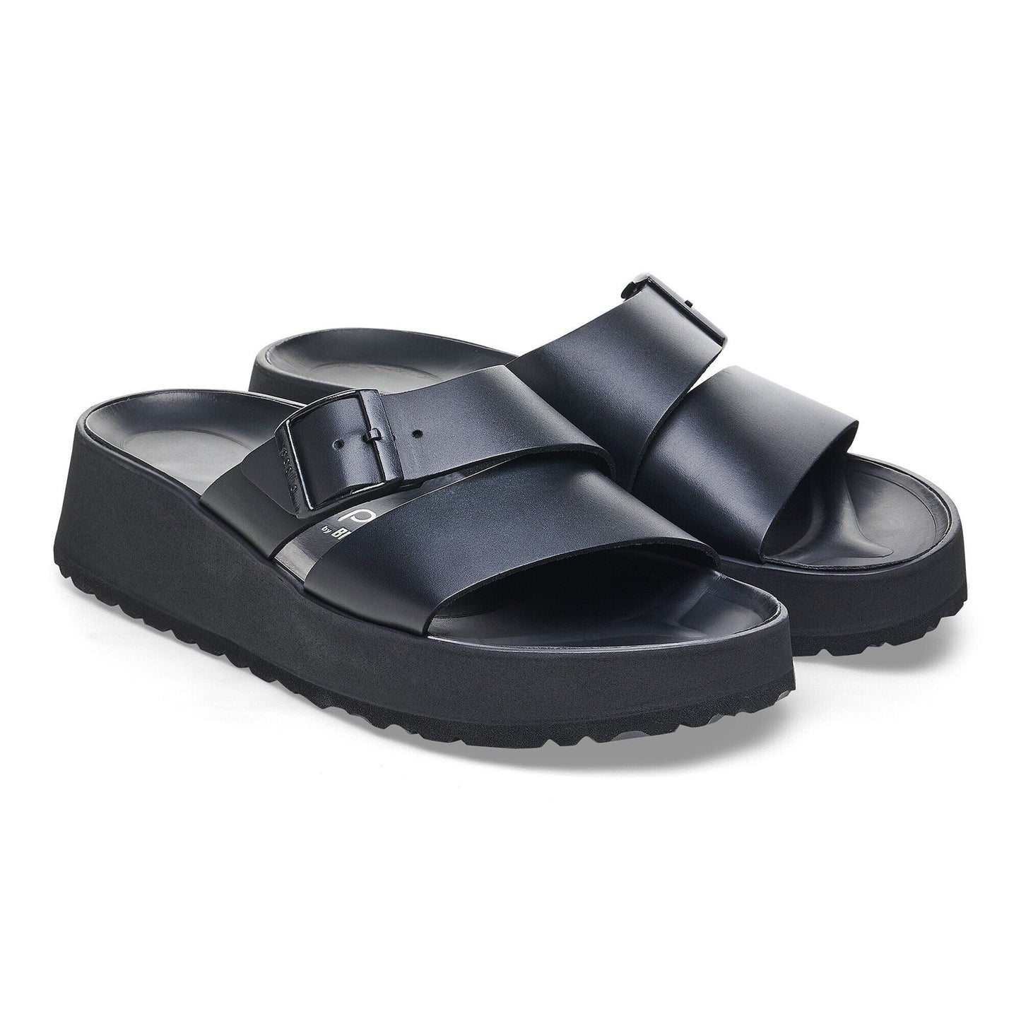 Almina | Leather | Black - Sandals - Birkenstock