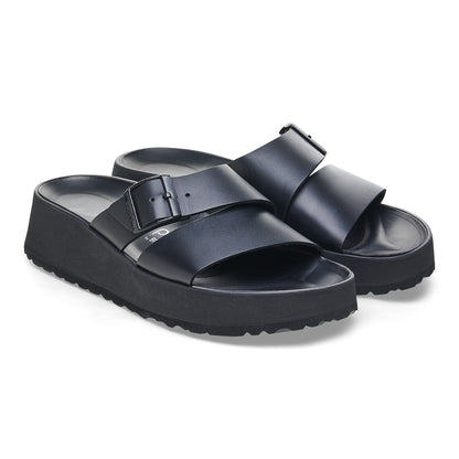 Almina | Leather | Black - Sandals - Birkenstock