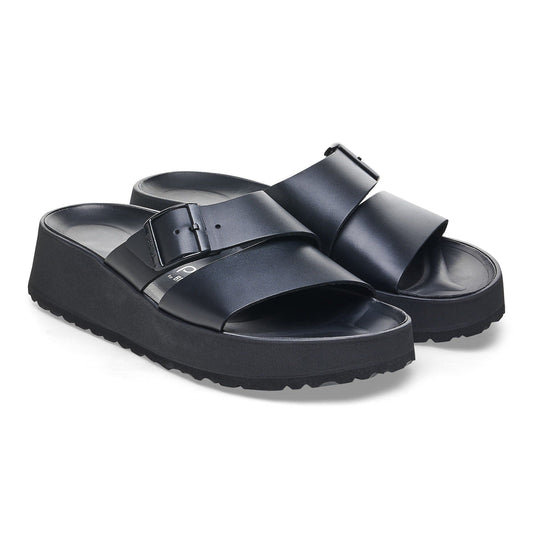 Almina | Leather | Black - Sandals - Birkenstock