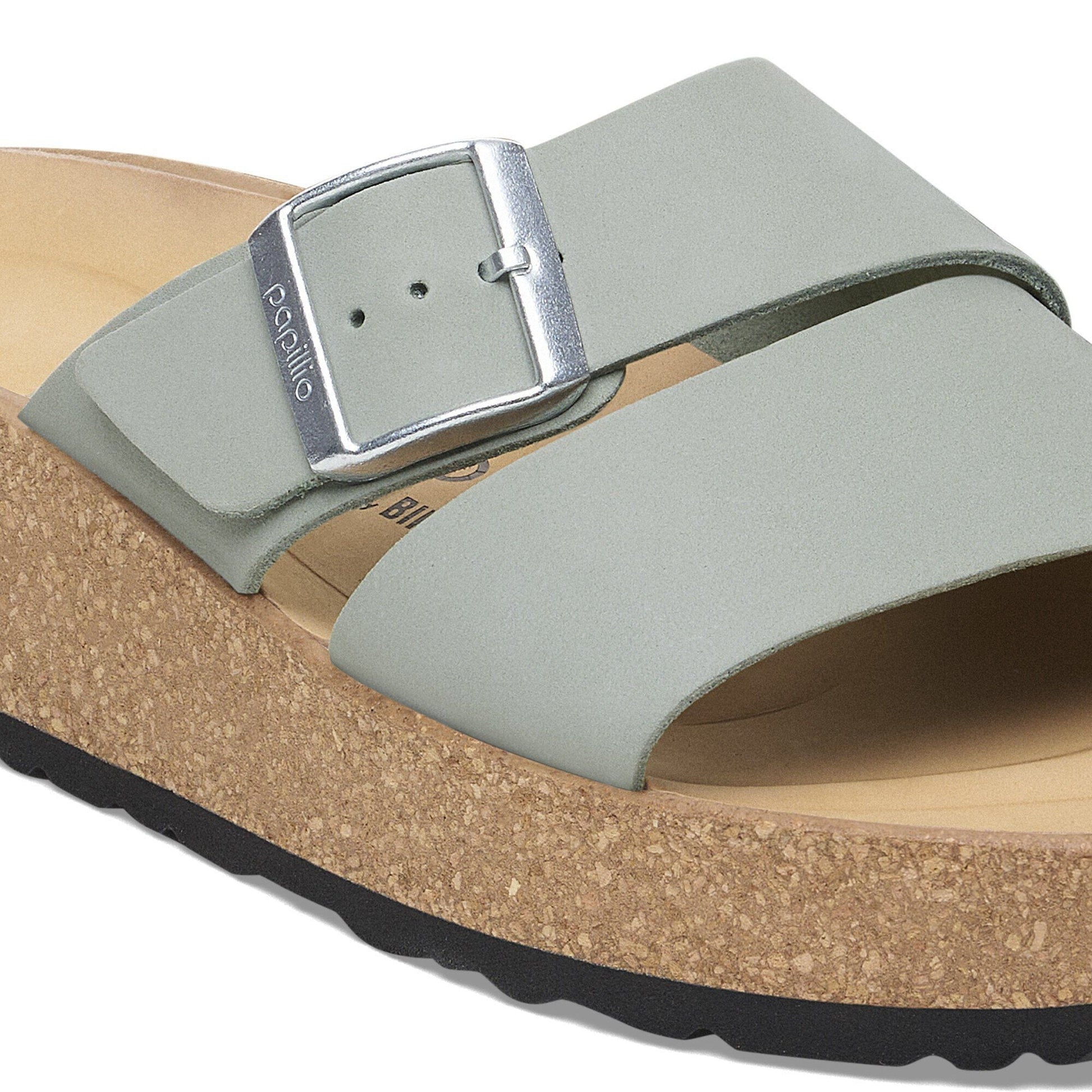 Almina | Nubuck | Pure Sage - sandals - Birkenstock