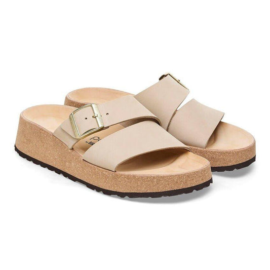 Almina | Nubuck | Sandcastle - Sandals - Birkenstock