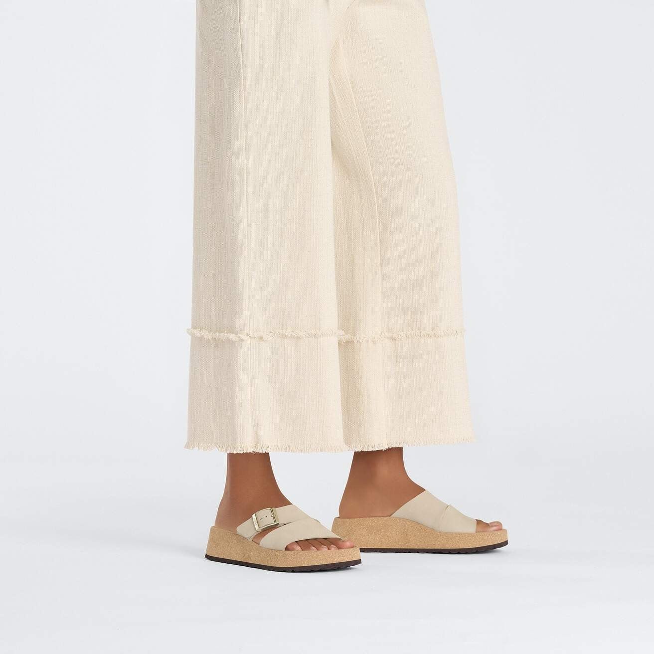 Almina | Nubuck | Sandcastle - sandals - Birkenstock