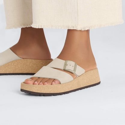 Almina | Nubuck | Sandcastle - sandals - Birkenstock