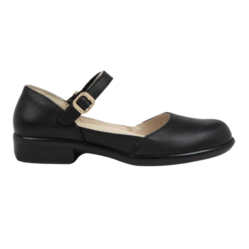 Amihan | Water Resistant | Leather | Black - shoe - Naot