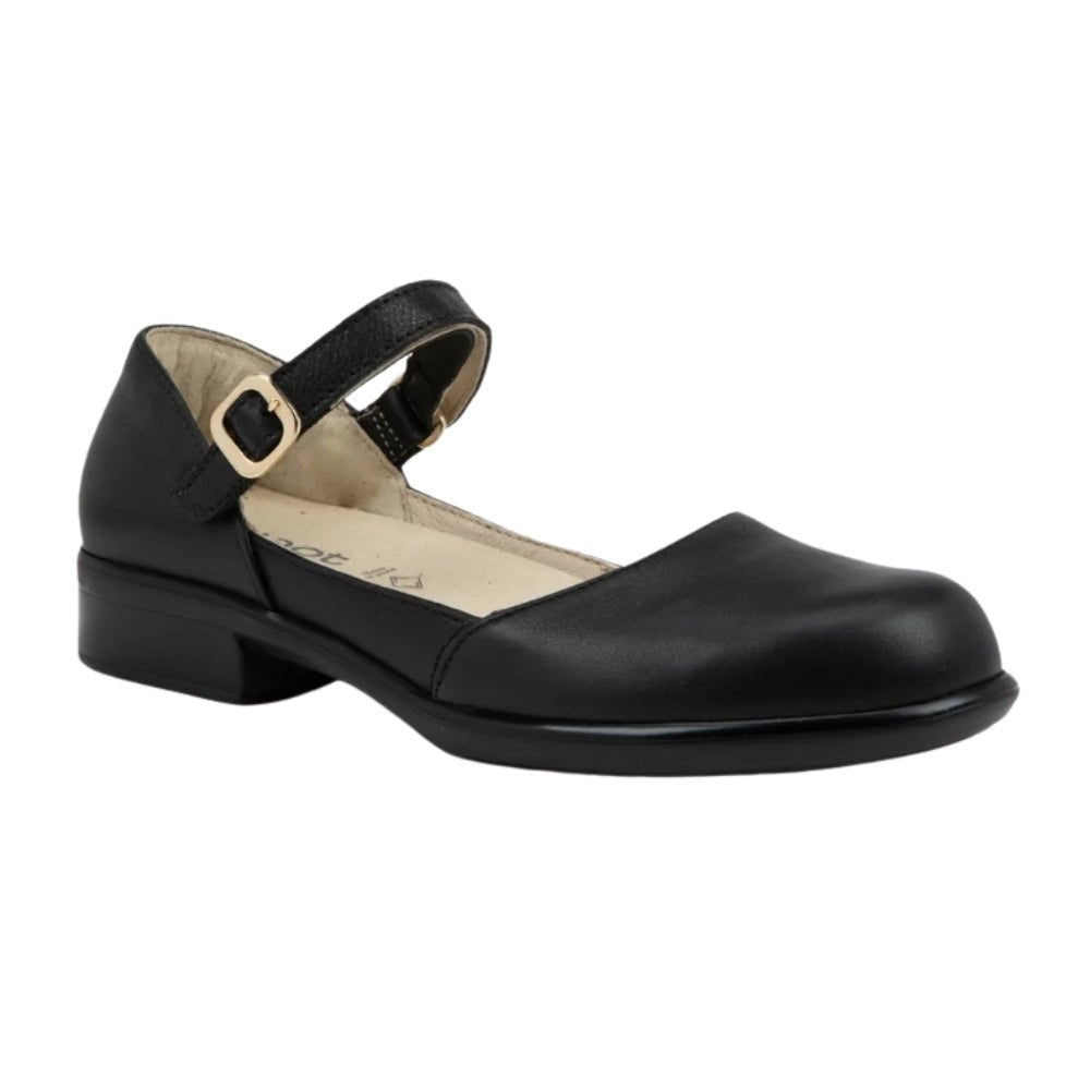 Amihan | Water Resistant | Leather | Black - shoe - Naot