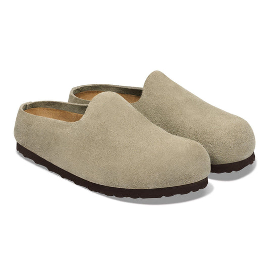 Amsterdam Wrapped | Suede | Taupe - clog - Birkenstock