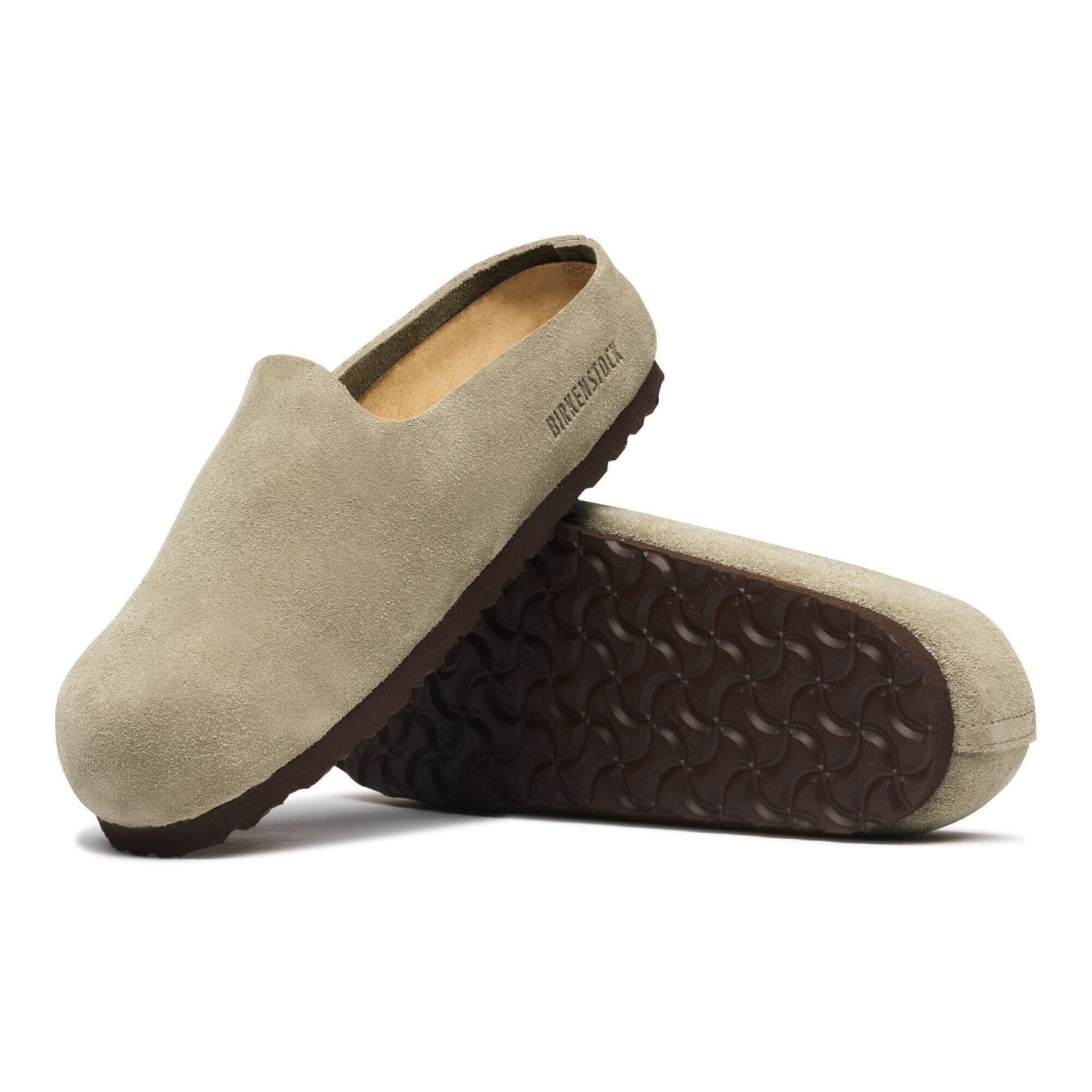 Amsterdam Wrapped | Suede | Taupe - clog - Birkenstock