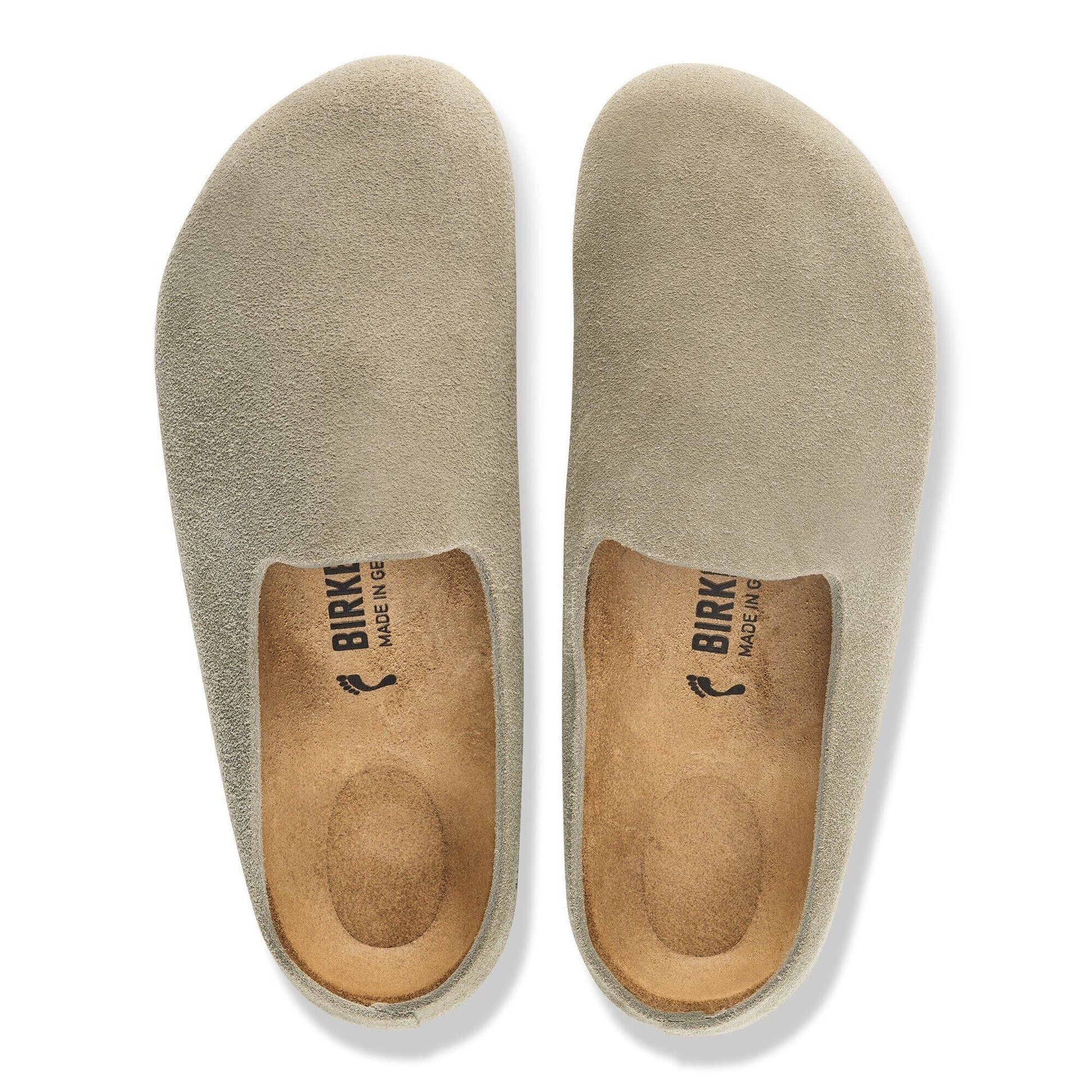 Amsterdam Wrapped | Suede | Taupe - clog - Birkenstock