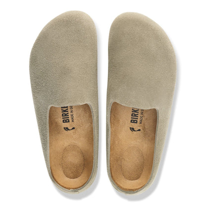 Amsterdam Wrapped | Suede | Taupe - clog - Birkenstock