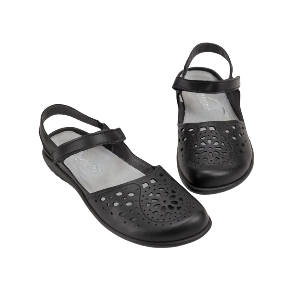 Arataki | Leather | Black Raven - sandals - Naot