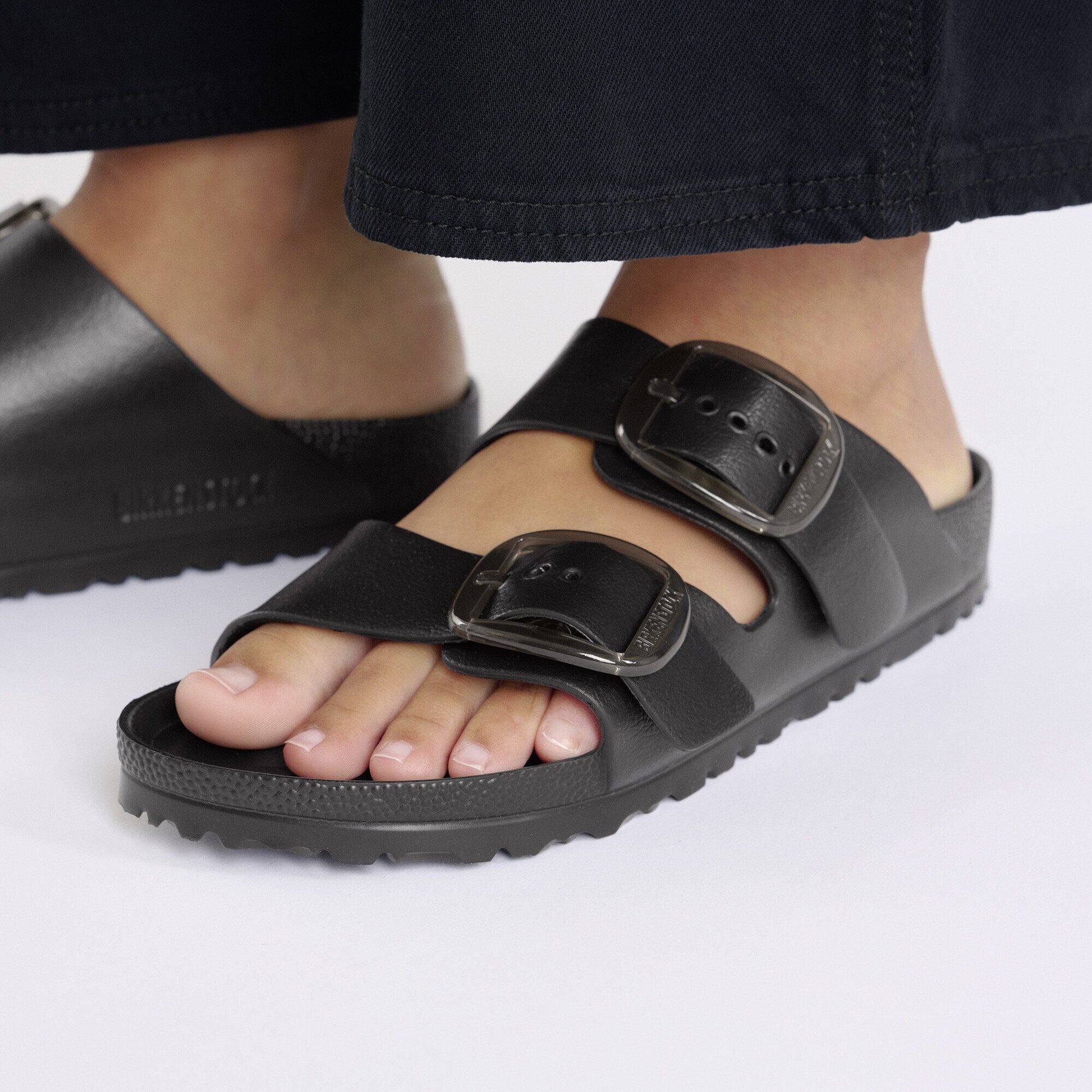 Arizona Big Buckle | EVA | Black - sandals - Birkenstock