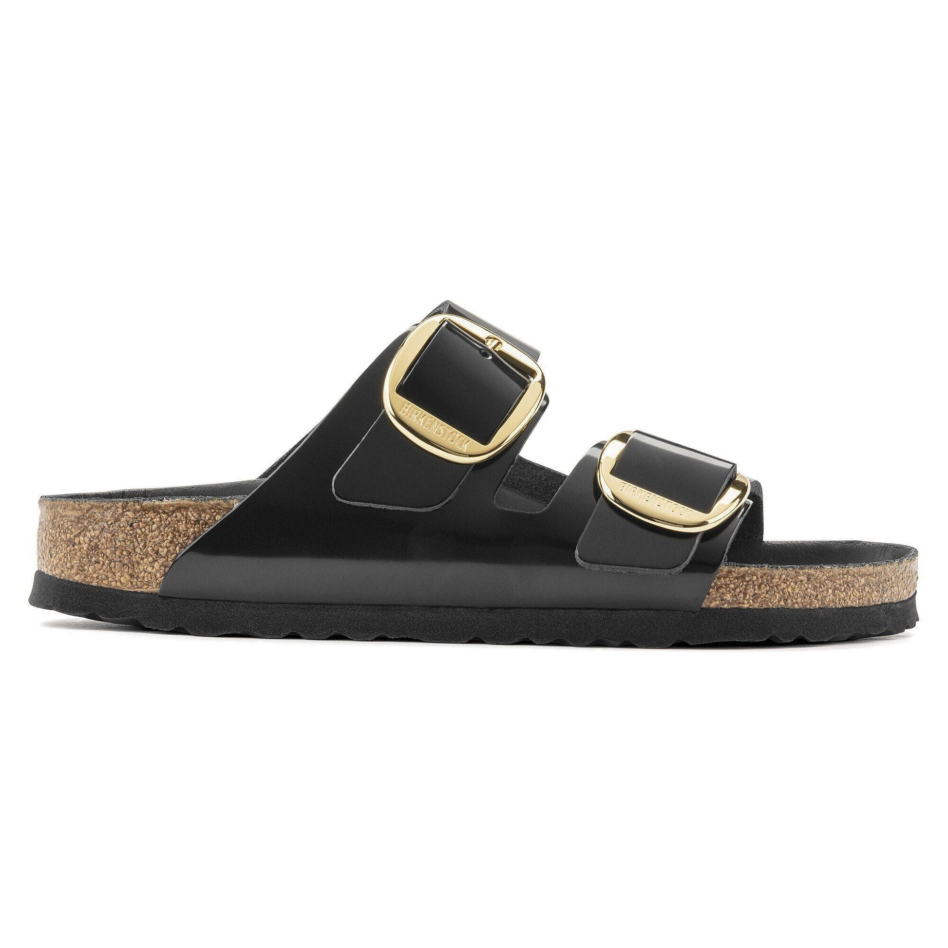 Arizona Big Buckle | High - Shine Patent Leather | Black - sandals - Birkenstock