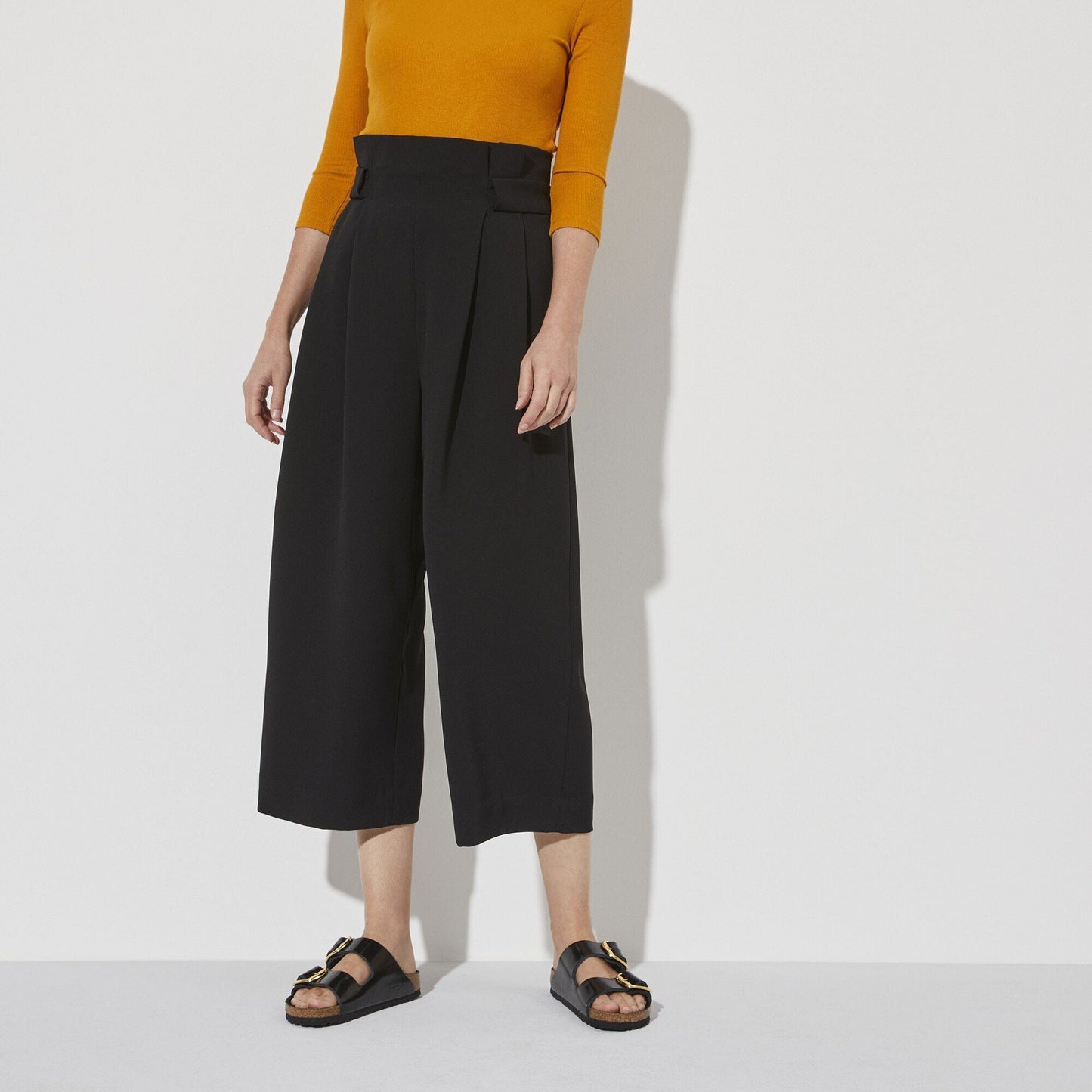 Arizona Big Buckle | High - Shine Patent Leather | Black - sandals - Birkenstock