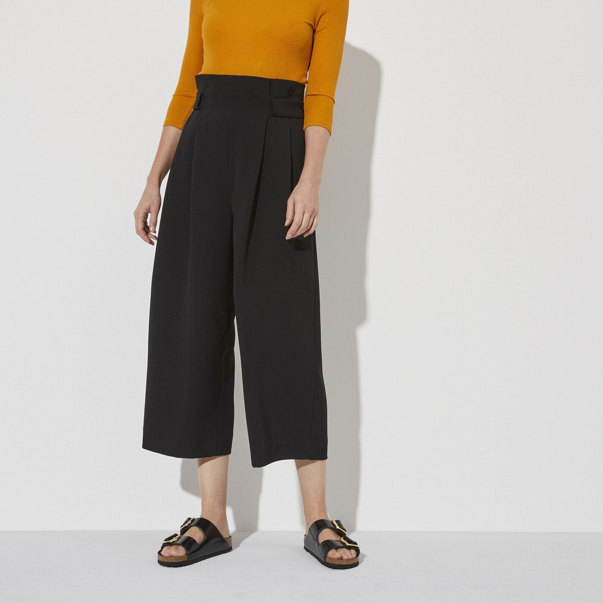 Arizona Big Buckle | High - Shine Patent Leather | Black - sandals - Birkenstock