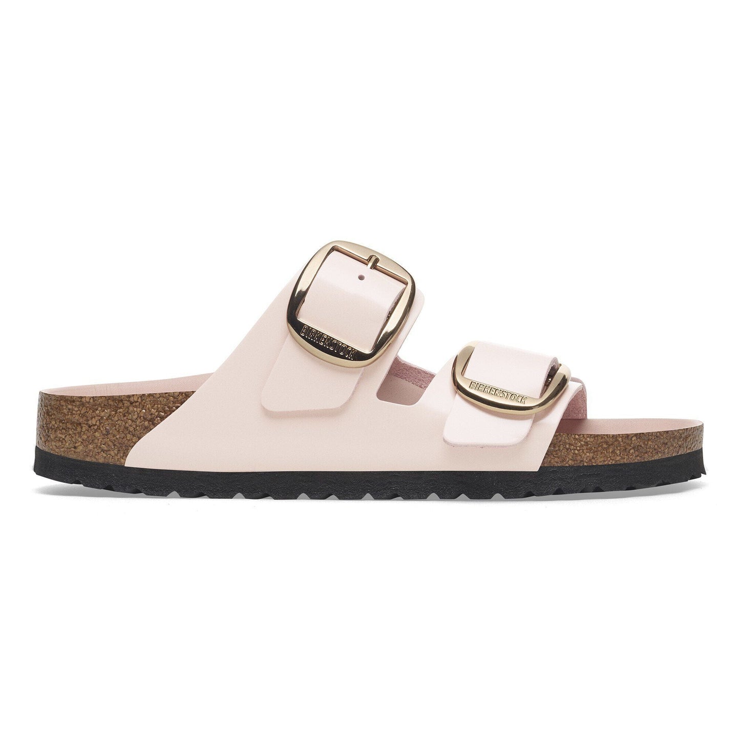 Arizona Big Buckle | High - Shine Patent Leather | Light Rose - sandals - Birkenstock