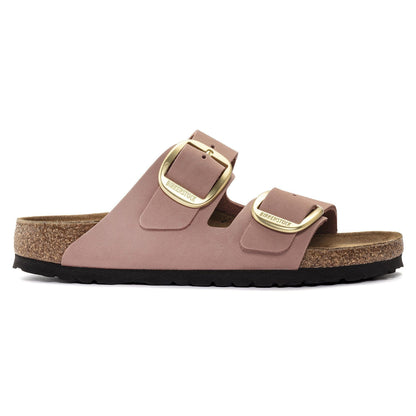 Arizona Big Buckle | Nubuck | Old Rose - sandals - Birkenstock