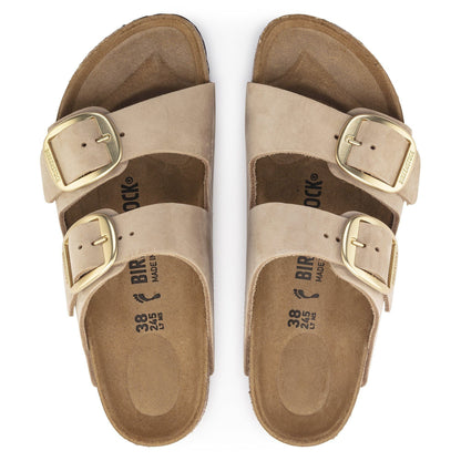 Arizona Big Buckle | Nubuck | Sandcastle - sandals - Birkenstock