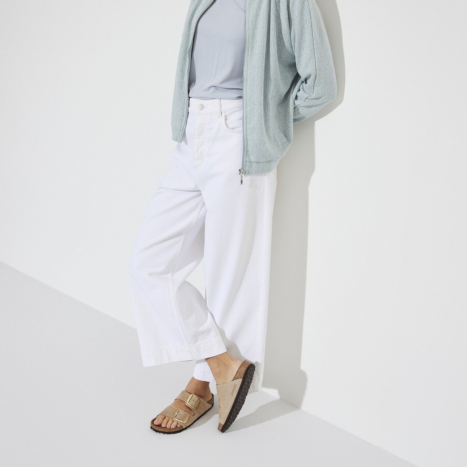 Arizona Big Buckle | Nubuck | Sandcastle - sandals - Birkenstock