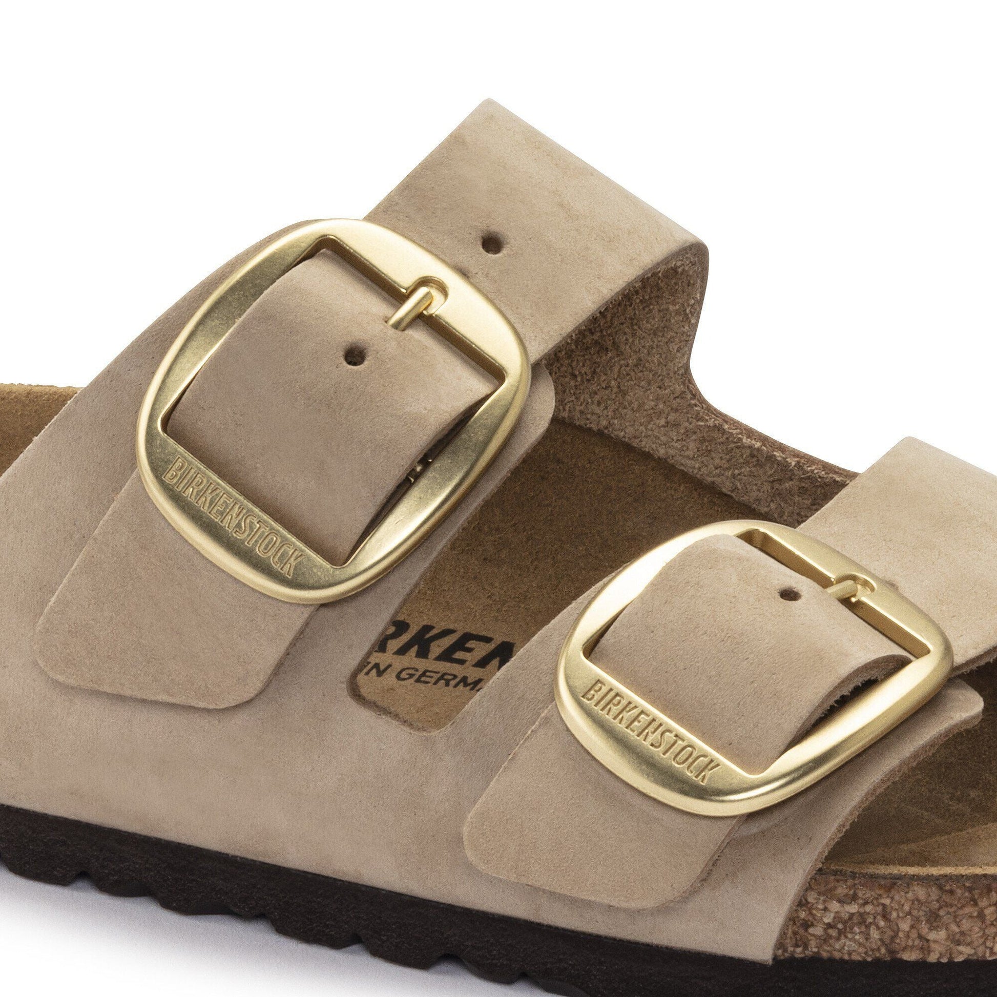 Arizona Big Buckle | Nubuck | Sandcastle - sandals - Birkenstock