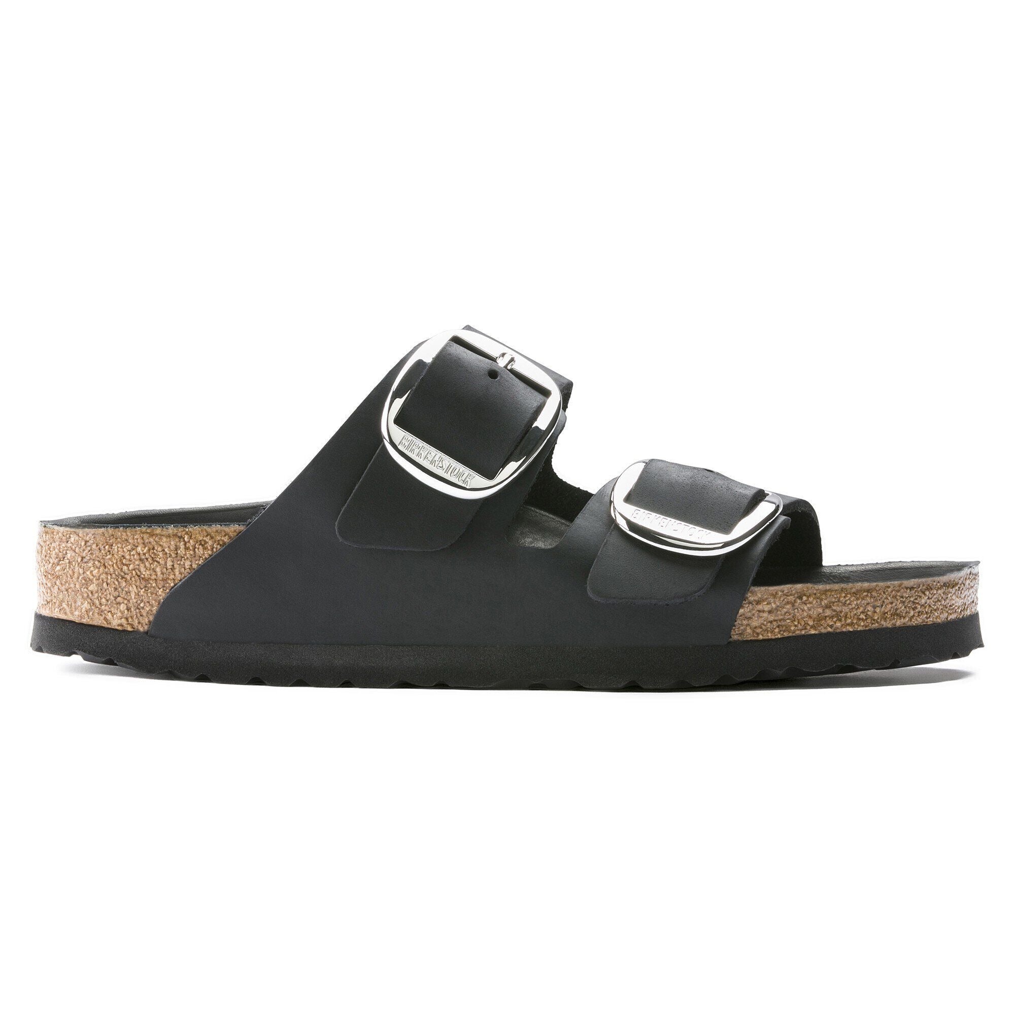 Arizona Big Buckle | Oiled Leather | Black – Birkenstock Midtown