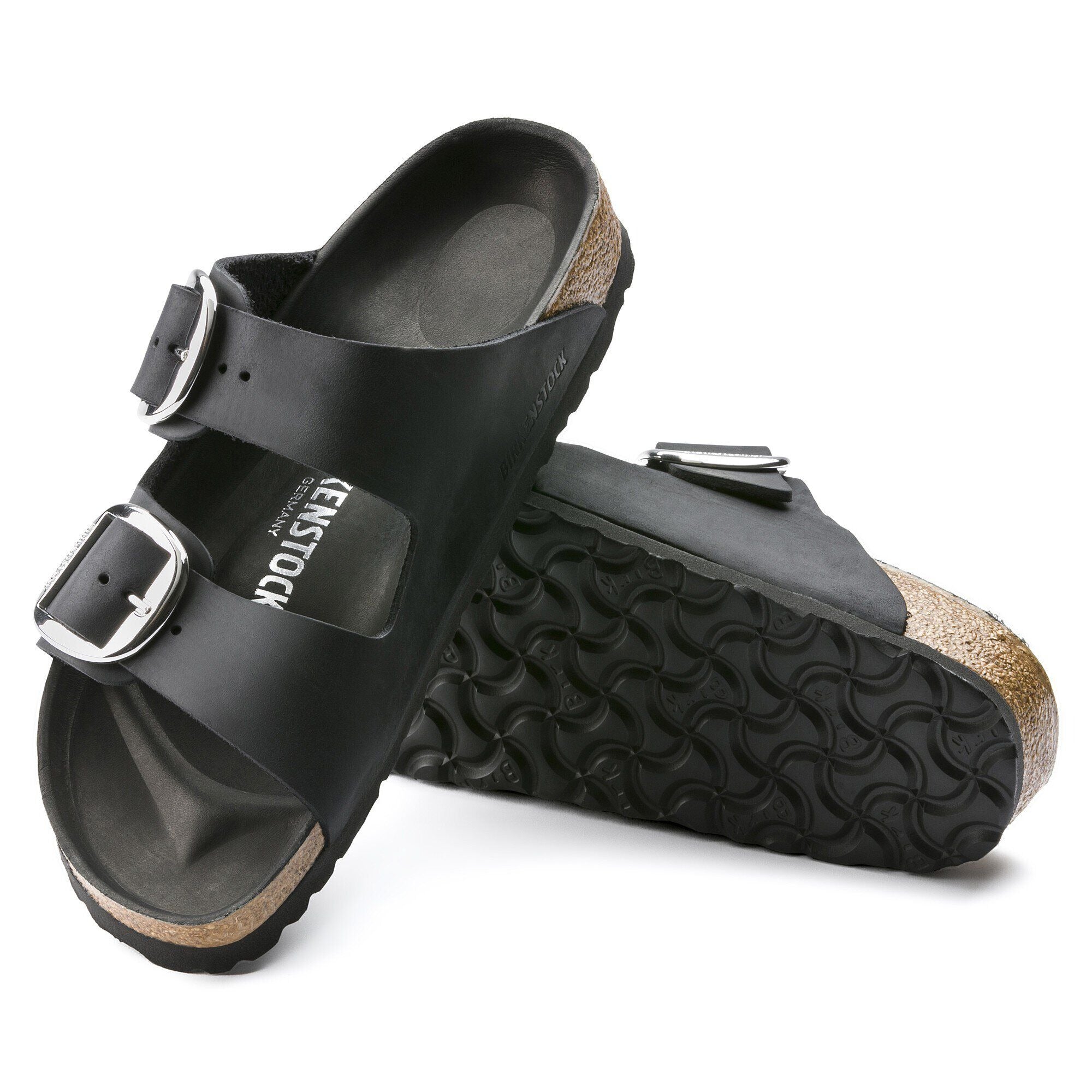 Arizona Big Buckle | Oiled Leather | Black – Birkenstock Midtown