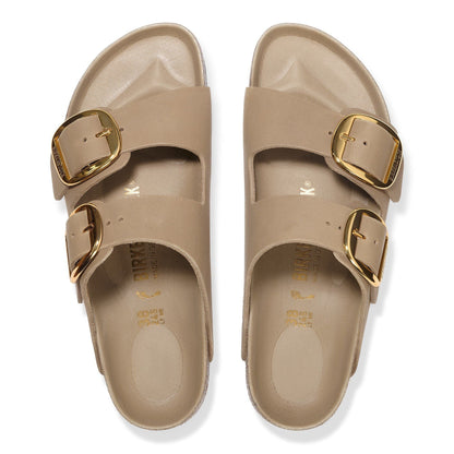 Arizona Big Buckle | Oiled Leather | Tobacco Brown - sandals - Birkenstock