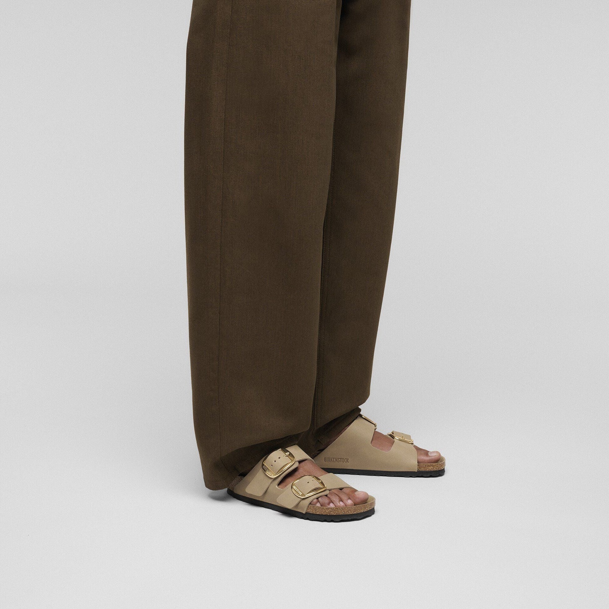 Arizona Big Buckle | Oiled Leather | Tobacco Brown - sandals - Birkenstock